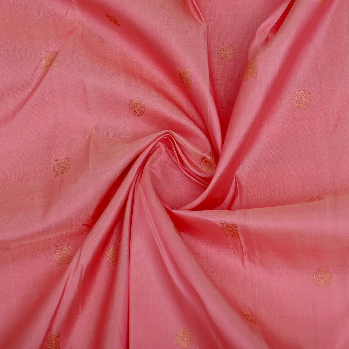 Baby Pink with Deep Green Border Kanjeevaram