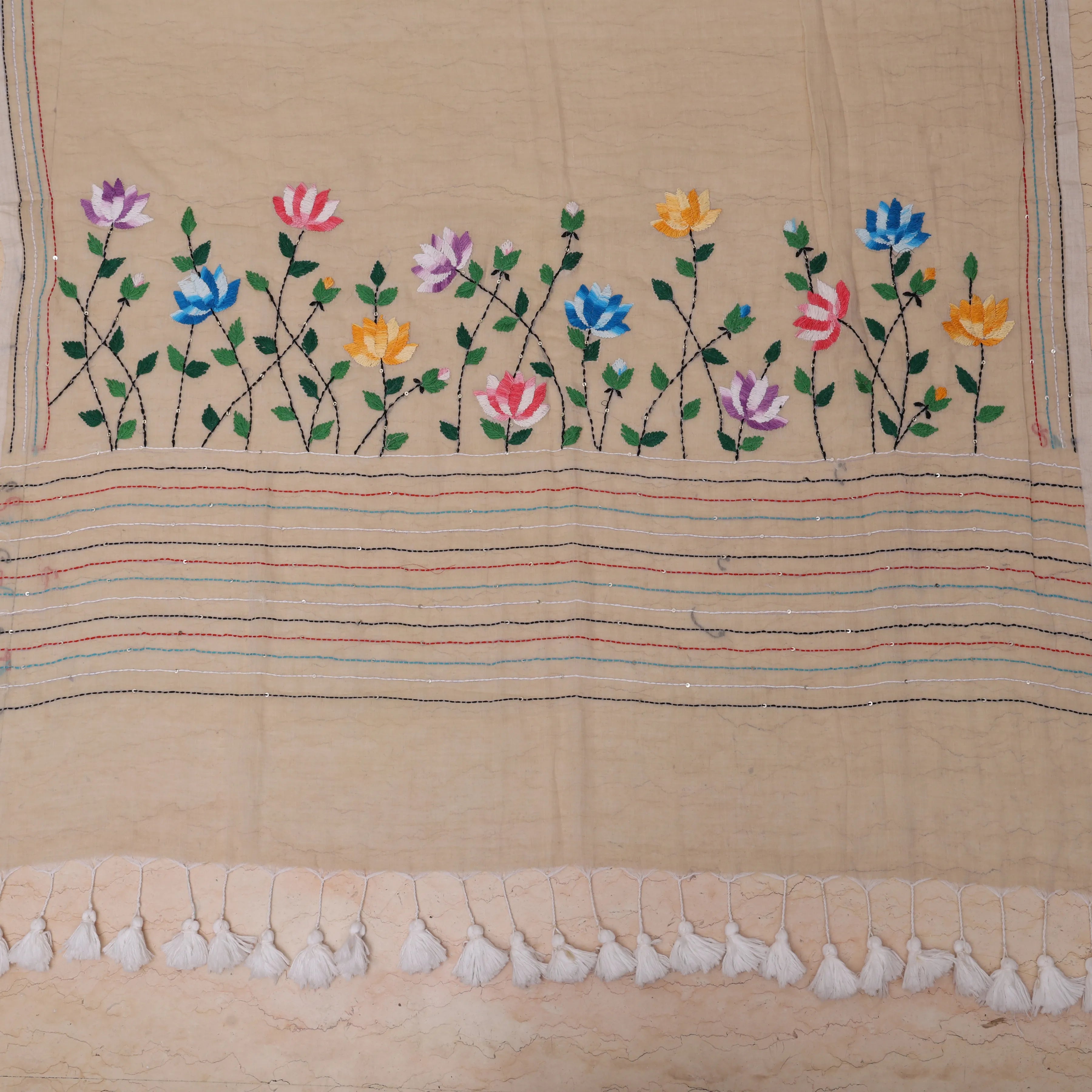 Pushpa Rekha – Mul Kantha Work Sar