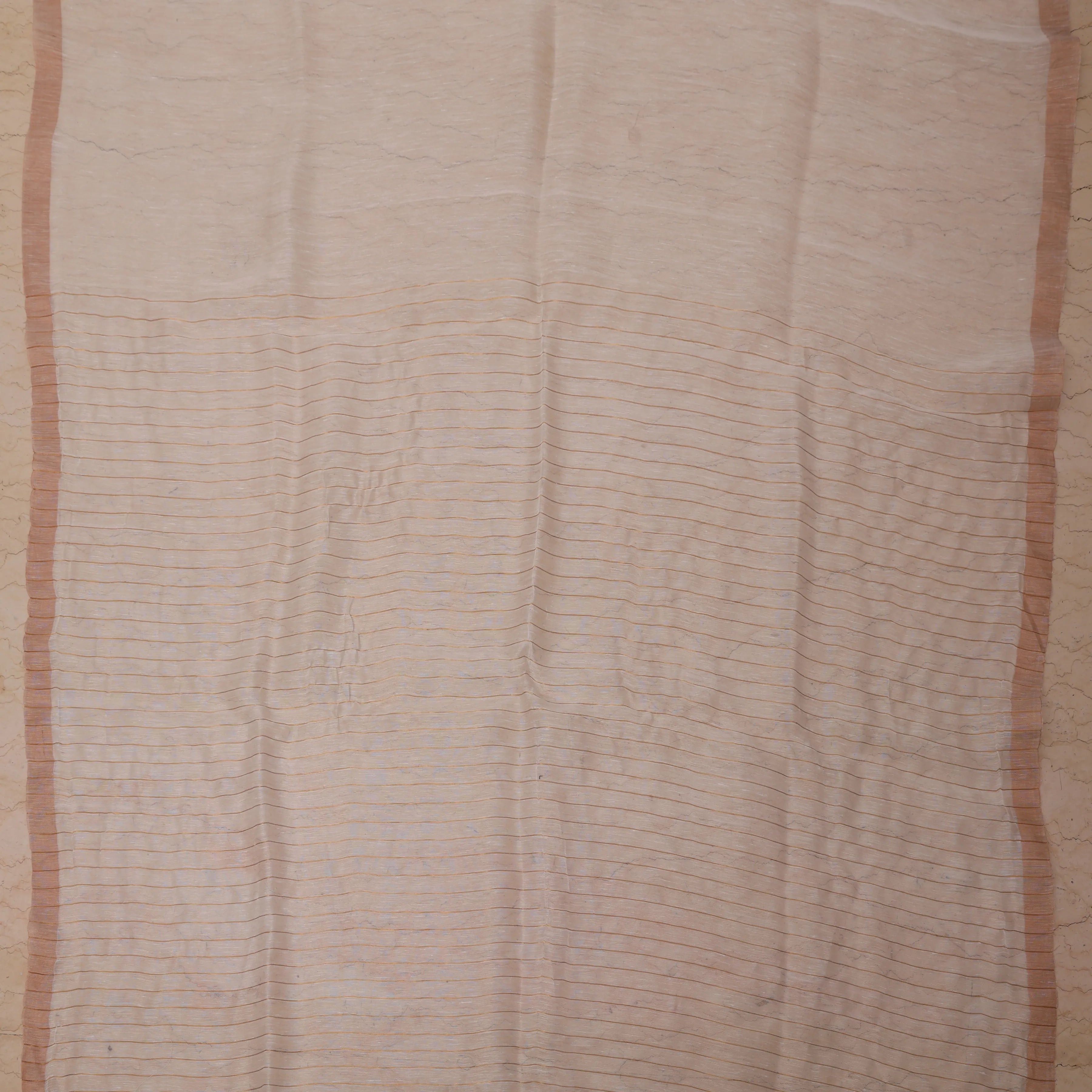 Ivory Matka Muslin Jamdani Sari